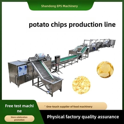 Maßgeschneiderte vollautomatische Kartoffelchipsmaschine für gefrorene Pommes