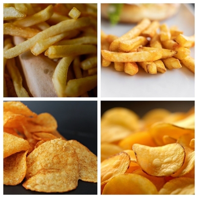 Maßgeschneiderte vollautomatische Kartoffelchipsmaschine für gefrorene Pommes