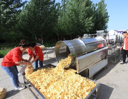 Elektrische Kartoffelchips-Produktionsanlage für Volumenthermische Verarbeitungseffizienz