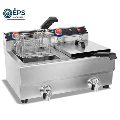 2.5L Knopfsteuerung Snack Food Französisch Donut Bratmaschine für perfekt gebratene Donuts