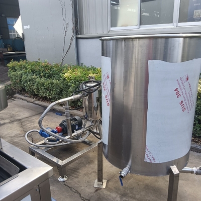Große automatische Gasschmacher aus Edelstahl für Teig, Huhnfleisch, Zwiebelkartoffeln