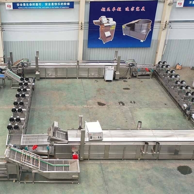 Automatische Kartoffelfreierlinie mit einer Kapazität von 200 kg und 300 kg für die industrielle Produktion