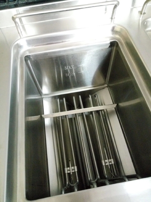 405X241X204mm Handelsgrill- und Bratmaschine für schnelle Kochlösungen