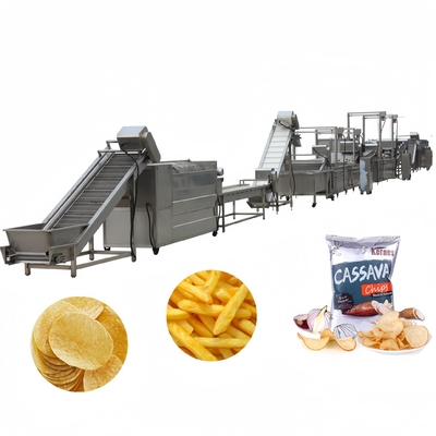 Anpassungsfähige 500 kg Pommes Frites Produktionsanlage für die Massenproduktion