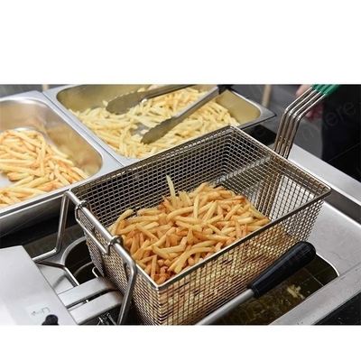 Maschine zum Braten von Volumen-Snacks mit EPS 405X241X204mm kontinuierlicher Snack-Fryer