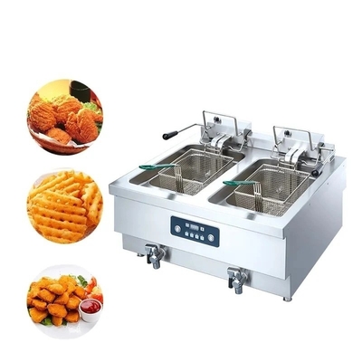 20 kg Paket Bruttogewicht EPS-Frittiermaschine aus Edelstahl für gewerbliche Küchen