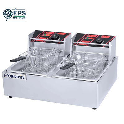 20 kg Paket Bruttogewicht EPS-Frittiermaschine aus Edelstahl für gewerbliche Küchen