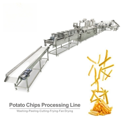 Individuelle Industrieanlagen zur Verarbeitung von Pommes Frites zur Steigerung der Produktivität