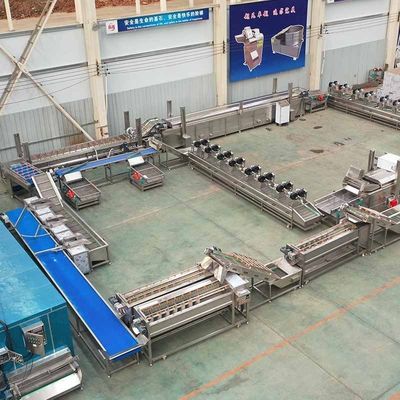 Warmverarbeitung Industriefritten Frittiermaschine für automatische Massenproduktion