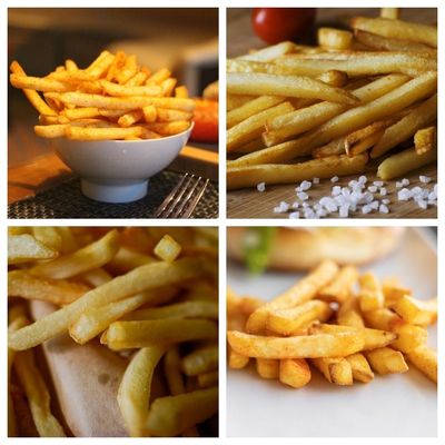 Maschine zur Verarbeitung von Pommes Frites aus 304 Edelstahl mit thermischer Verarbeitung