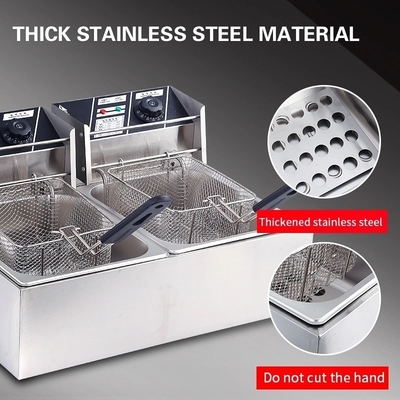 Kapazität Handelsfreie Maschine 405X241X204mm Perfekt für Fast-Food-Ketten