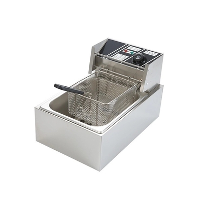 Vielseitige Frittiermaschine aus Edelstahl mit Paketgröße 52,00cm * 30,50cm * 29,50cm