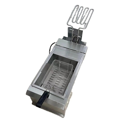 Vielseitige Frittiermaschine aus Edelstahl mit Paketgröße 52,00cm * 30,50cm * 29,50cm