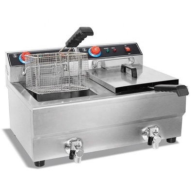 Kochmaschine mit elektrischem Tiefbrenner