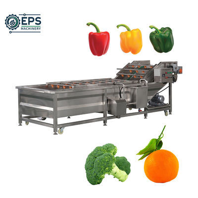 Anpassungsfähige Industriewaschmaschine für Obst und Gemüse zur Großverarbeitung