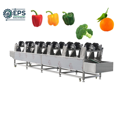 500 kg Gemüsewaschmaschine und Trocknungsmaschine für Tomaten