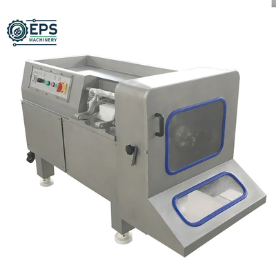 Industrielle automatische 3D-Frozen Meat Dicer 500kg 3kw Geräuscharme Konstruktion für ein stabiles Schneiden