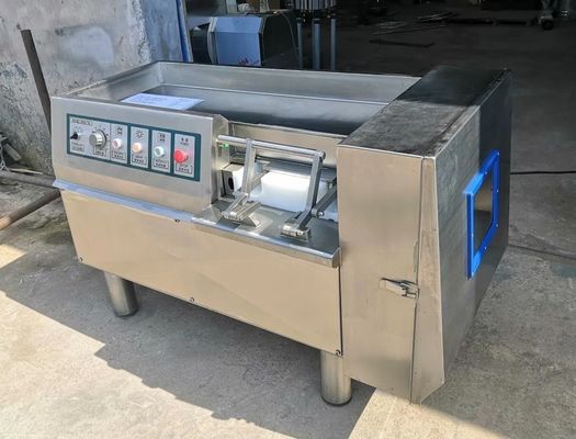 Elektrische industrielle gefrorene Fleisch-Dicer mit automatischer Qualität automatischer Edelstahl
