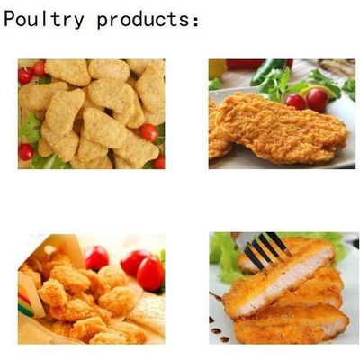 Automatische Qualität Automatische innovative Hühnernuggets-Macher-Maschine mit Fleischmühle