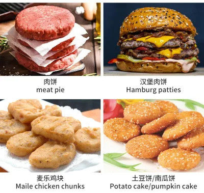 Heizverarbeitung Burger und Kartoffel Patty Machinerie mit fortschrittlicher Technologie