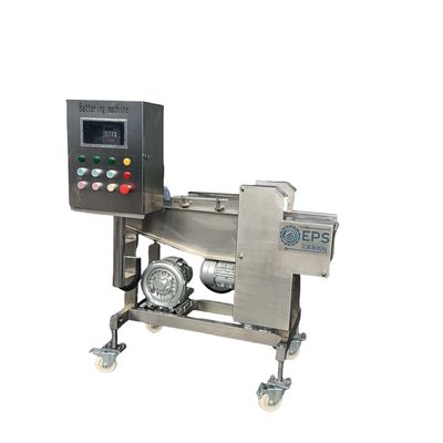 380V Tempura-Dipping-Batter-Coating-Maschine für Fleisch, Meeresfrüchte und Gemüse
