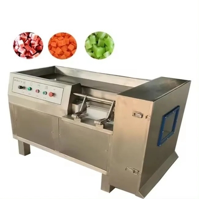 14mm Würfelgröße Kapazität Edelstahl gefrorenes Schweinefleisch treffen Dicer für die Großproduktion