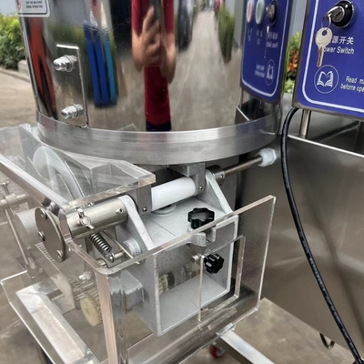 Automatische Fischfingerburger-Patti-Verarbeitungslinie mit 380V Spannung und Fleischmühle