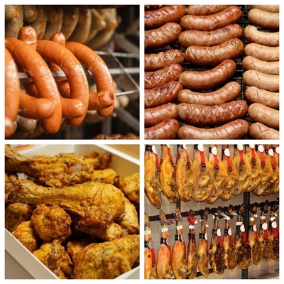 Automatischer Schweinefleischrauchofen mit Temperaturregelung