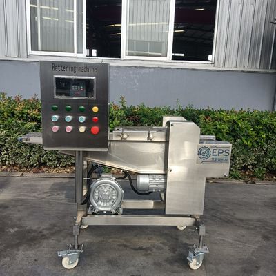 EPS-Schlag- und Brotmaschine für 380V Spannungs-Hühnernuggets Beschichtungseffizienz