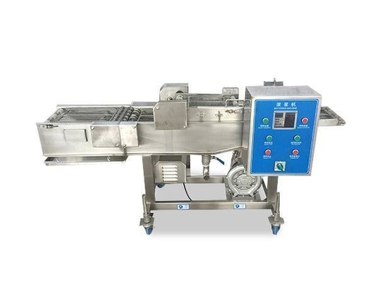 Automatische Maschine für die thermische Verarbeitung von Fischfleisch und Nugget