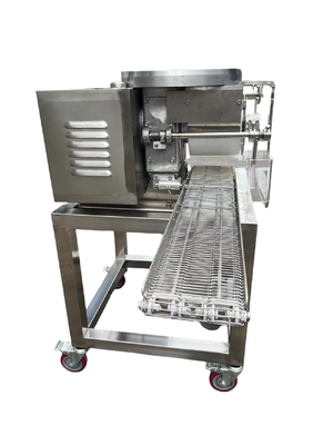 Automatische Meeresfrüchtenschlagmaschine 500 kg/h thermische Verarbeitung und automatische Zulassung