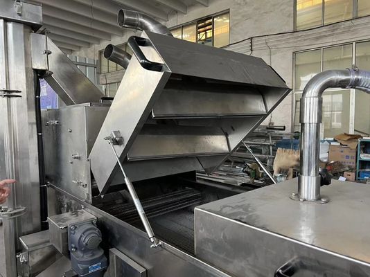 Fleischmacher EPS Preduster Füllmaschine Verbinden Sie sich mit der Batter- und Brotmaschine