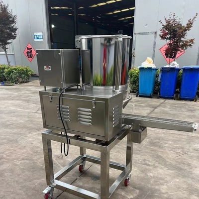 Maßgeschneiderte Mini-Burger-Verarbeitungslinie und Fleischmühle für eine optimale Effizienz