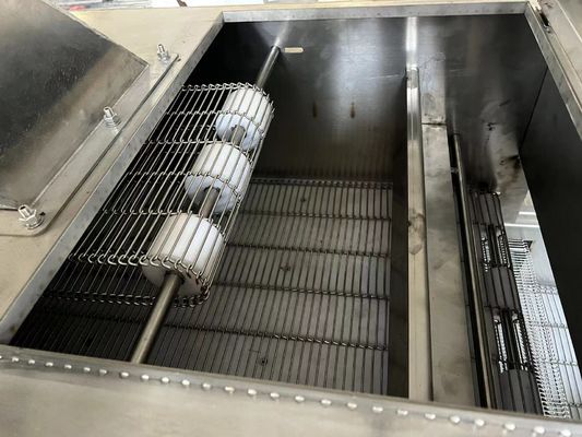 Maßgeschneiderte 380V Fisch Nugget Culet Flouring Machine Preduster für innerhalb Ihrer Bedürfnisse
