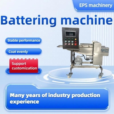 380V Tempura Lebensmittel-Batter-Beschichtungsmaschine für die Lebensmittelindustrie
