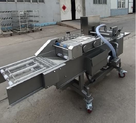 380V Spannung Hamburger Fleisch Patty Verarbeitung Schlägermaschine mit automatischen Grade