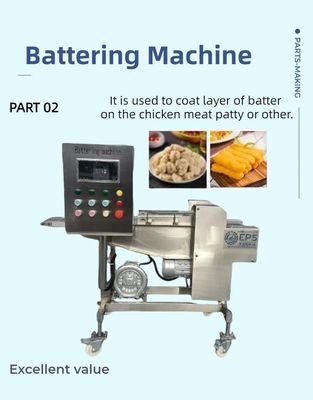 Fleischkuchenmaschine zur Herstellung von Hühnernuggets