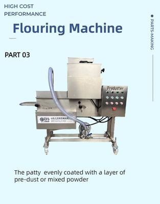 Fleischkuchenmaschine zur Herstellung von Hühnernuggets