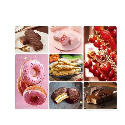 Wärmebearbeitung Automatische Schokoladenbeschichtung für Eis und Donuts
