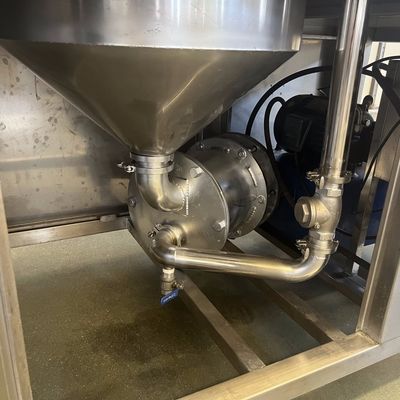 Maßgeschneiderte Einlaufmaschine und Schnellentladungsventil für automatische Wurstmachmaschine