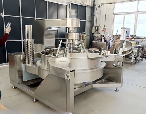 380V Spannung Planetarische Dampf-Kochmischer Maschine für große Kapazität Turkish Delight