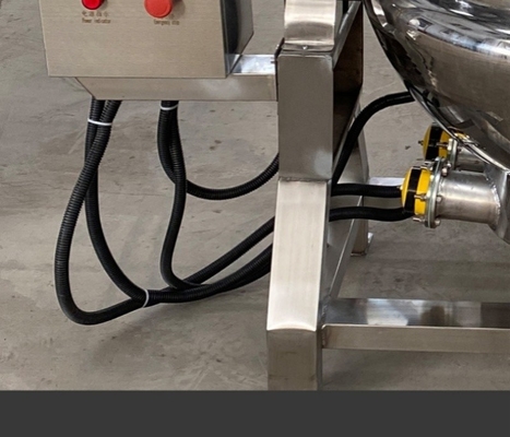 Elektrische vollautomatische Induktions-Kochmischer mit großen Kapazitäten und mit Kessel