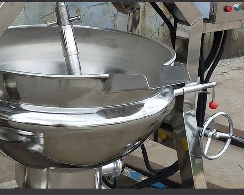 Individuell angefertigter Doppel-Kessel mit elektrischer/Gas-/Dampfheizung und Planetenmischer