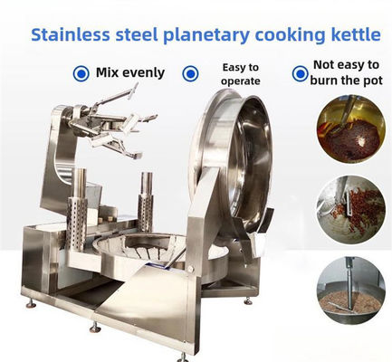 Kostenlose Ersatzteile Industriegas Halwa Mysore Pak Süßigkeiten Kochen Mixer Kocher Kessel