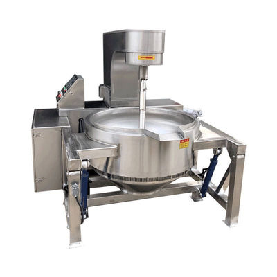 Mischer für die Versorgung Industrie Automatische Lebensmittelverarbeitungsmaschine Gaskochen Jackett Kessel