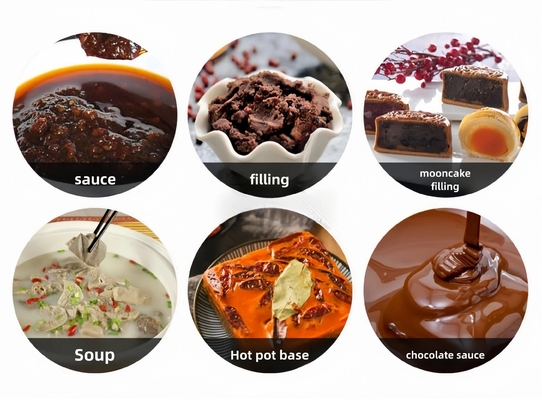 Ketchup-Soße mit Planetenmischer und Zeitgerät