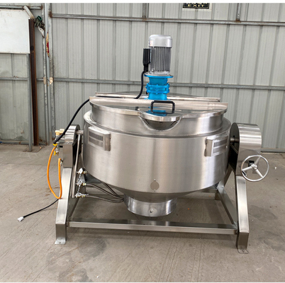 Industrieller Kochmischer Topf Jackett Kessel kundenspezifische Lebensmittel-Grade Edelstahl 100L Marmelade