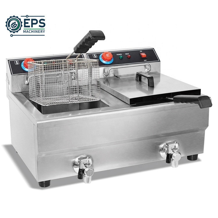 2.5L Knopfsteuerung Snack Food Französisch Donut Bratmaschine für perfekt gebratene Donuts