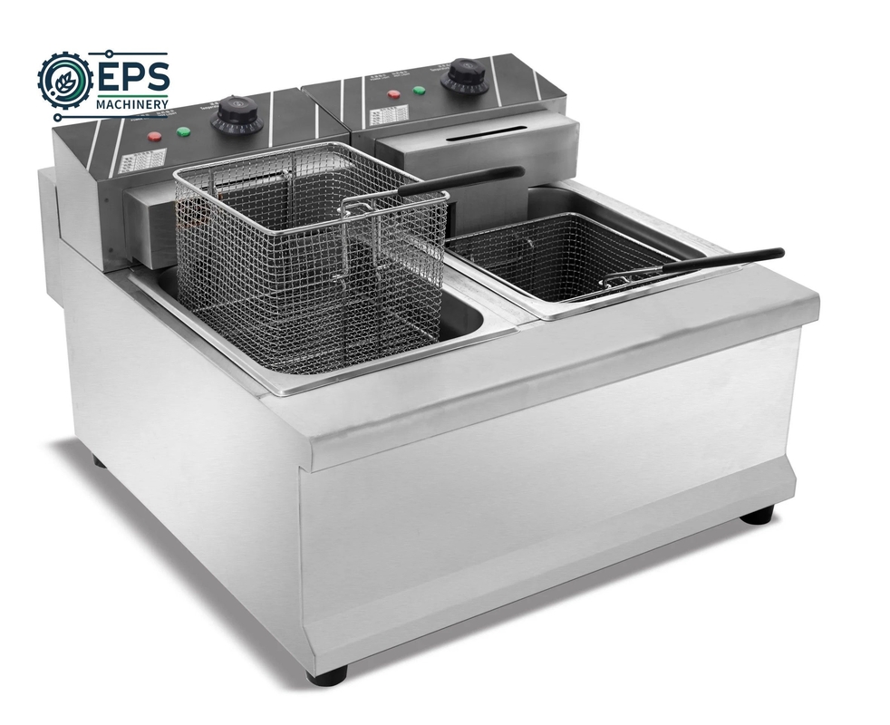 Automatische Ölfriture für eine gleichbleibende, tragbare und tragbare kommerzielle Fritteuse