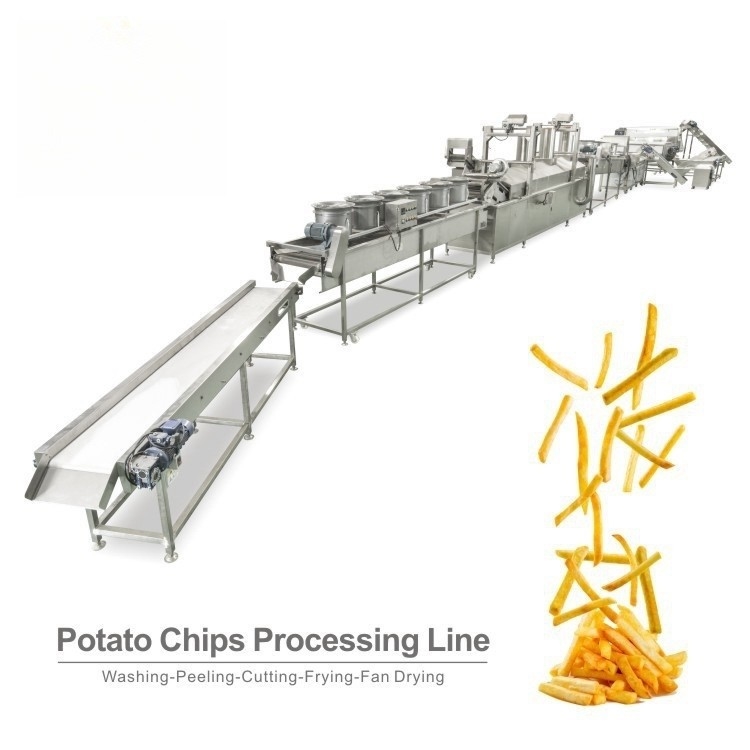 Automatische Kartoffelfreierlinie mit einer Kapazität von 200 kg und 300 kg für die industrielle Produktion